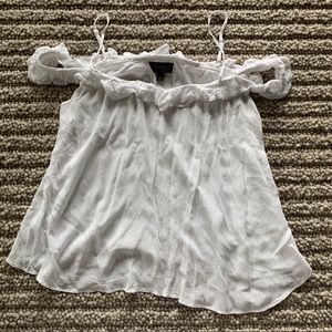 Topshop Ruffle Top